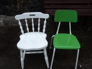 odrestaurowane krzesła